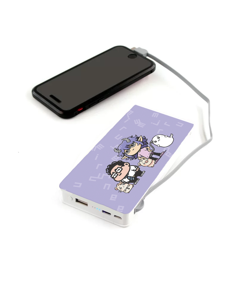 みる姉とチームスペ✨️（モバイルバッテリー）【ワイヤレス（QI）充電対応・10000mAh】